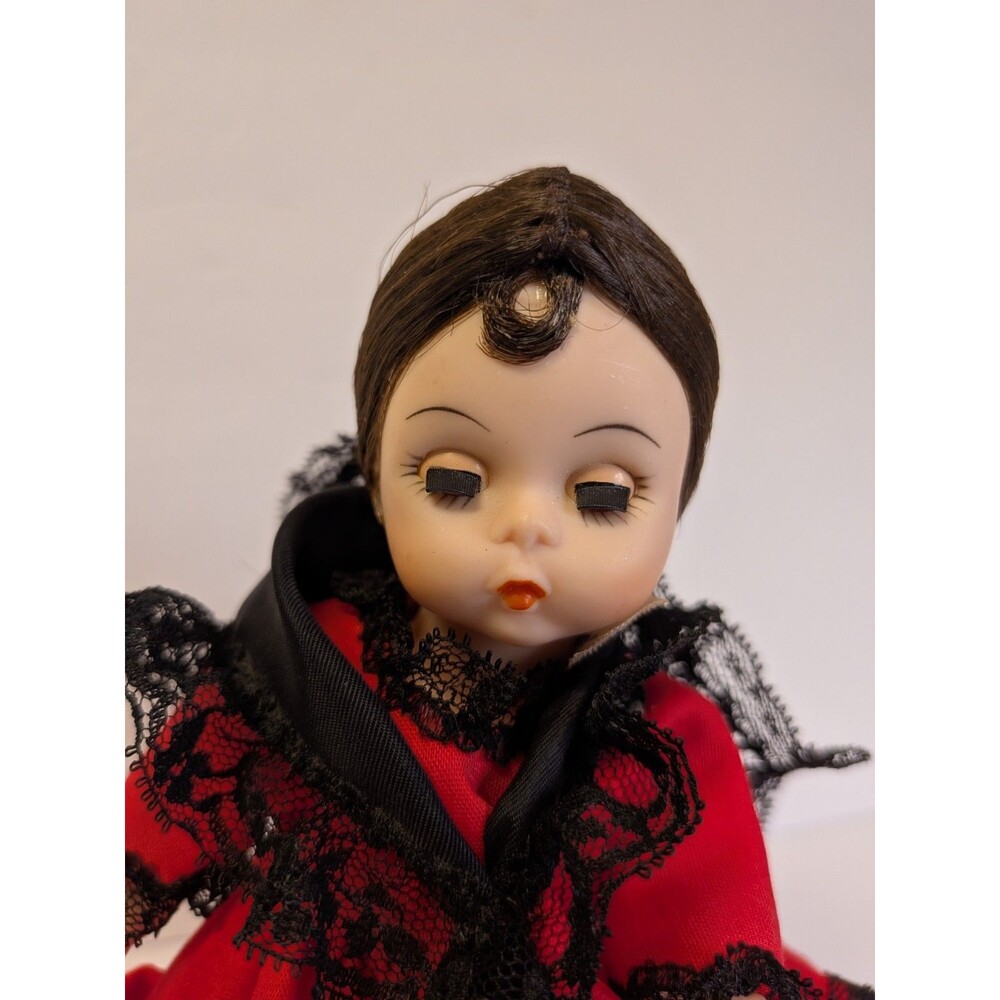 Vtg Madame Alexander 7.5" International Series Spain Doll With Stand - Picture 4 of 12